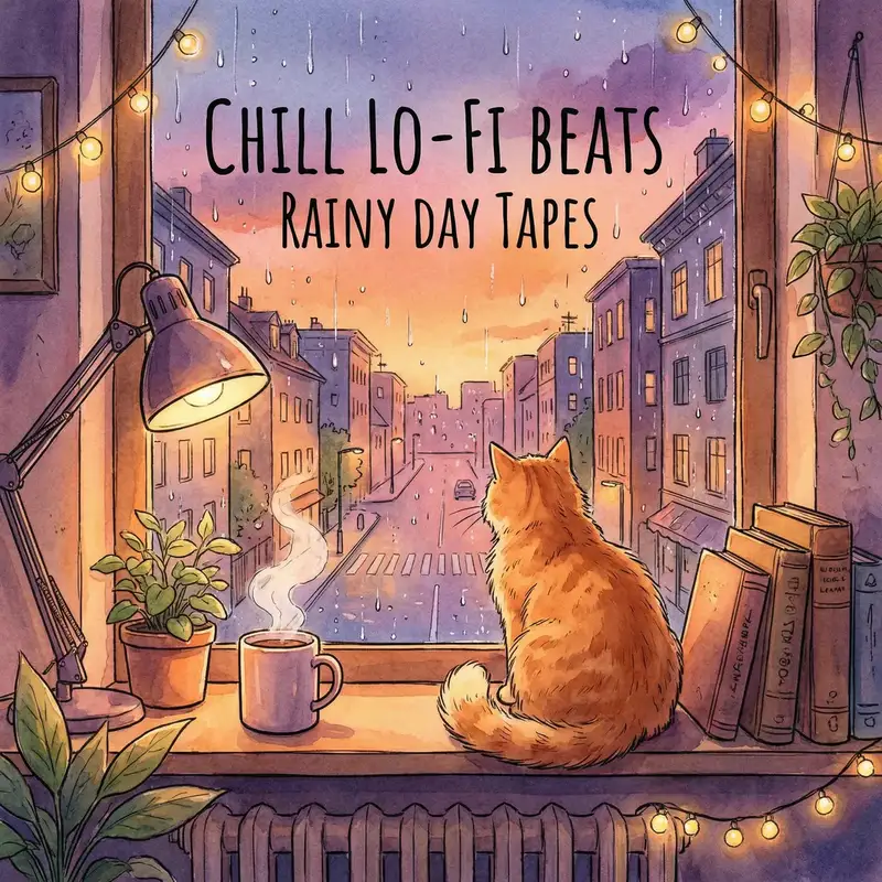 Lo-Fi慵懒节拍封面 - 抖阴 BGM